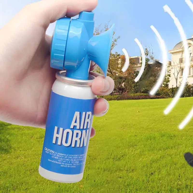 Air Horns For Safety Air Horn Can Loud Sound Animal Alarm Portable Coast Guard Handheld Airhorn Canister For Marine Sporting