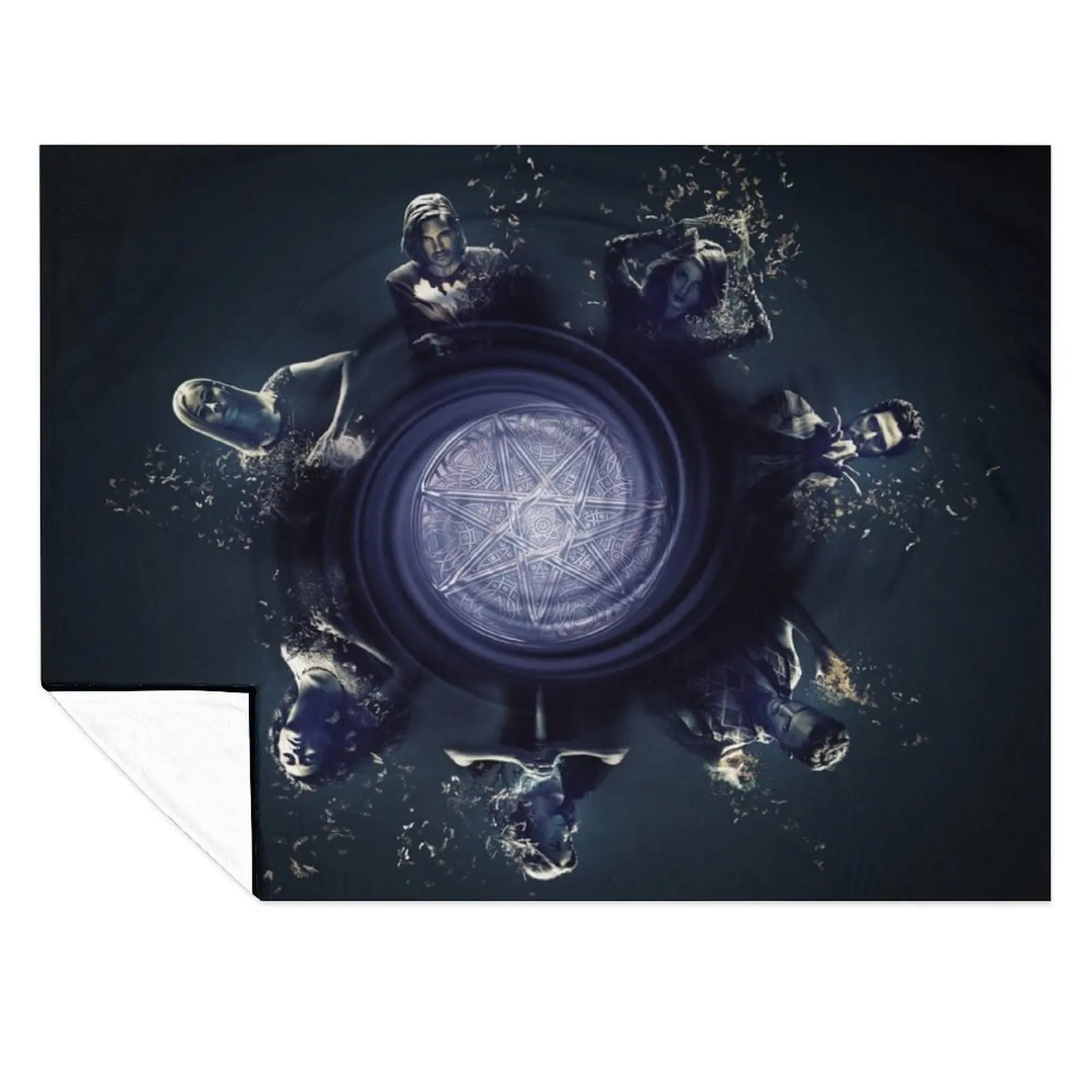 

The Magicians Throw Blanket wednesday halloween Decorative Throw Blankets