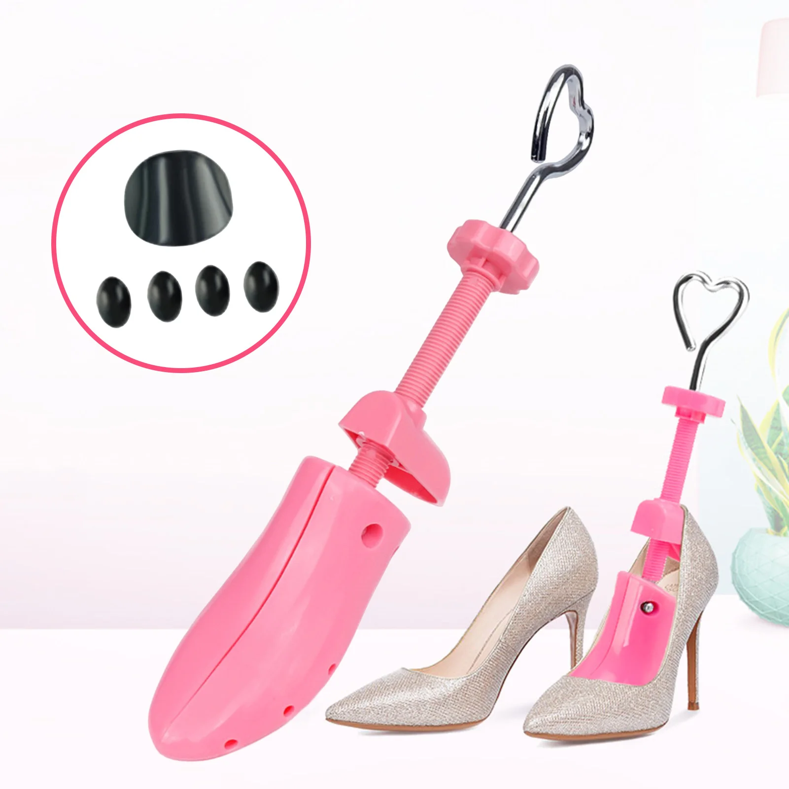 Women Men Wide Feet Shoe Stretcher Adjustable Width Length Shoe Expander for High Heels Women