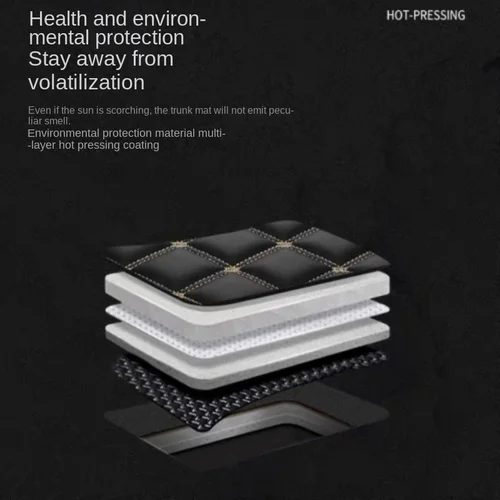 Imagen 2 del producto Alfombrillas de maletero de coche personalizadas de cuero PU para Toyota 4runner FJ Cruiser Camry, detalles interiores, accesorios de coche, alfombra, todos los modelos