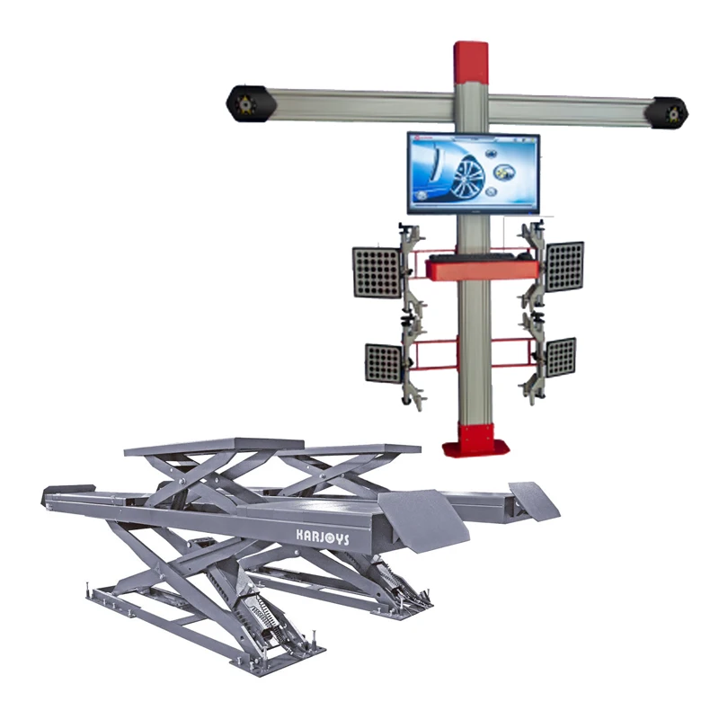 KARJOYS KJ-V5 3D Four Wheel Alignment Machine For Workshop Use Automotive Tool With 13-Month Warranty
