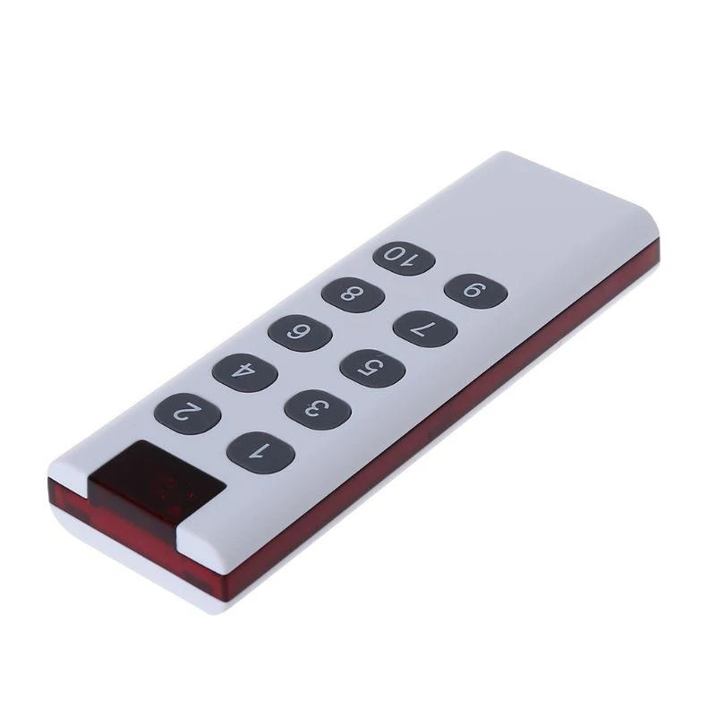 433MHz Universal Wireless Learning Code Digitale Fernbedienung Steuerungssender 3/4/6/8/10 Kanaltaste AK-7010TX