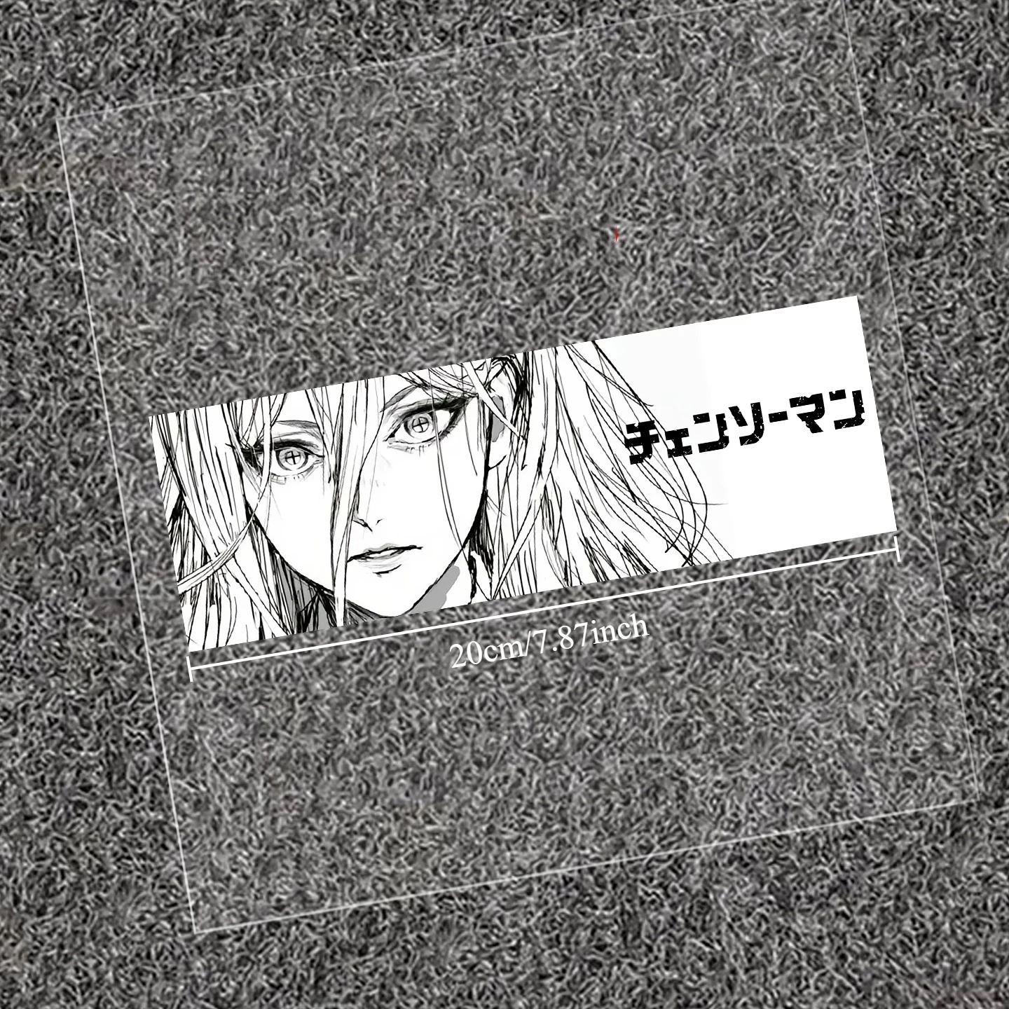 Anime Girl Car Sticker, Waterproof Creative Decal for Car Motorcycle Bicycle Window Bumper