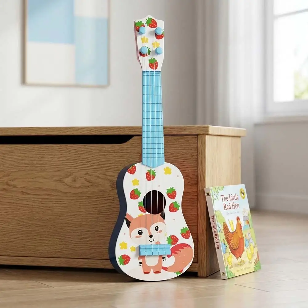 4 Strings Ukulele Musical Instrument Educational Classical Simulated Guitar Durable Playable Musical Instrument Beginners
