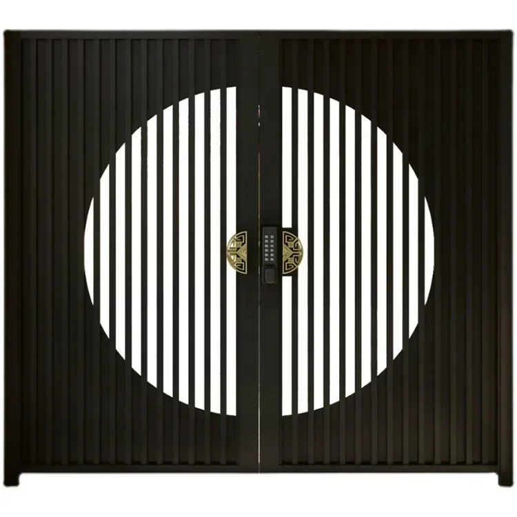 

DS Customized Villa Entry Door Aluminum Luxury Design Entry Gate