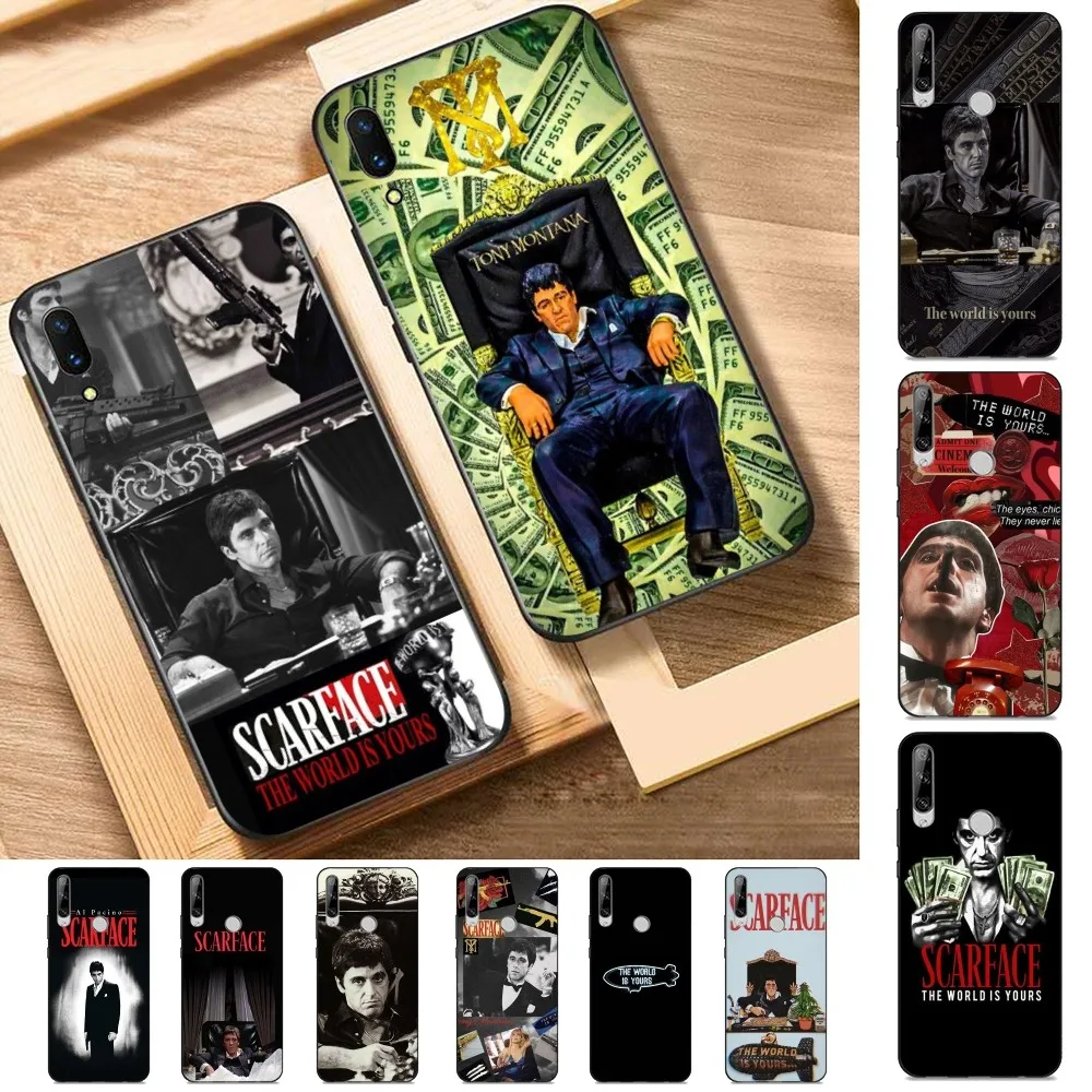 Film Scarface Phone Case For Huawei Y9 6 7 5 Prime Enjoy 7s 7 8 plus 7a 9e 9plus 8E Lite Psmart Shell