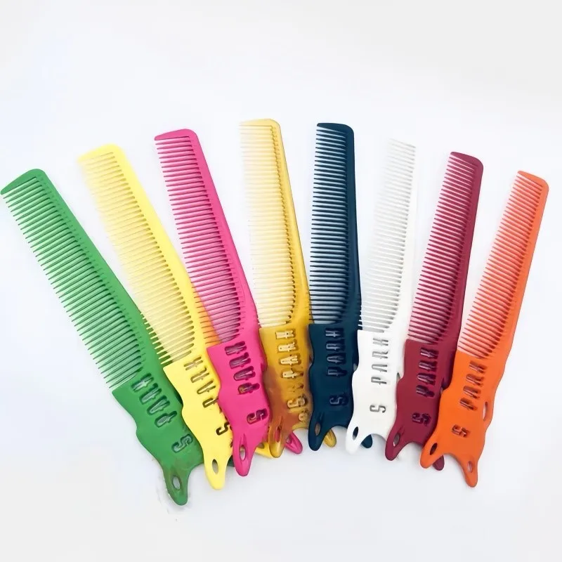 Multi Colored Hairdressing Comb Barber Specific Cutting Comb Professional Accessories For Hair Salons Styling Tool Hair Brush
