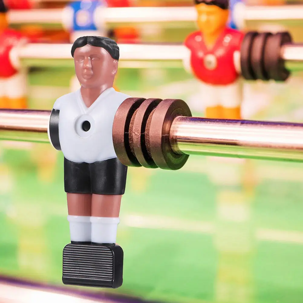 

8Pcs Realistic Foosball Players Replacement Set for Table Soccer Game Resin Table Football Figures Home Office Entertainment