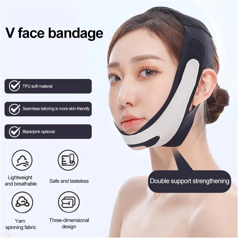 V-line Face Chin Lift Belt V Shaper Facial Slimming Bandage Relaxation Shape Lift Reduce Double Chin Mask