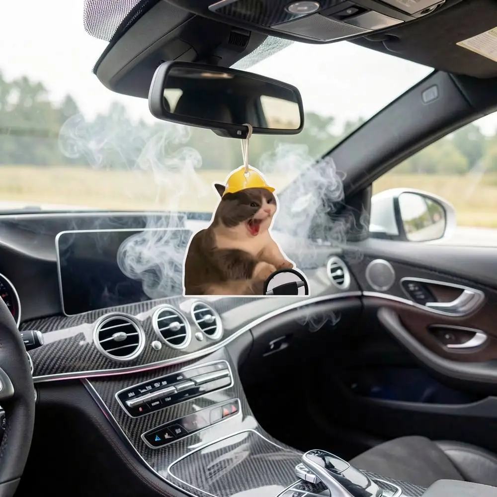 Automotive Air Freshener Paper Strips Long Lasting Fresh Scent for Car Cabin Application