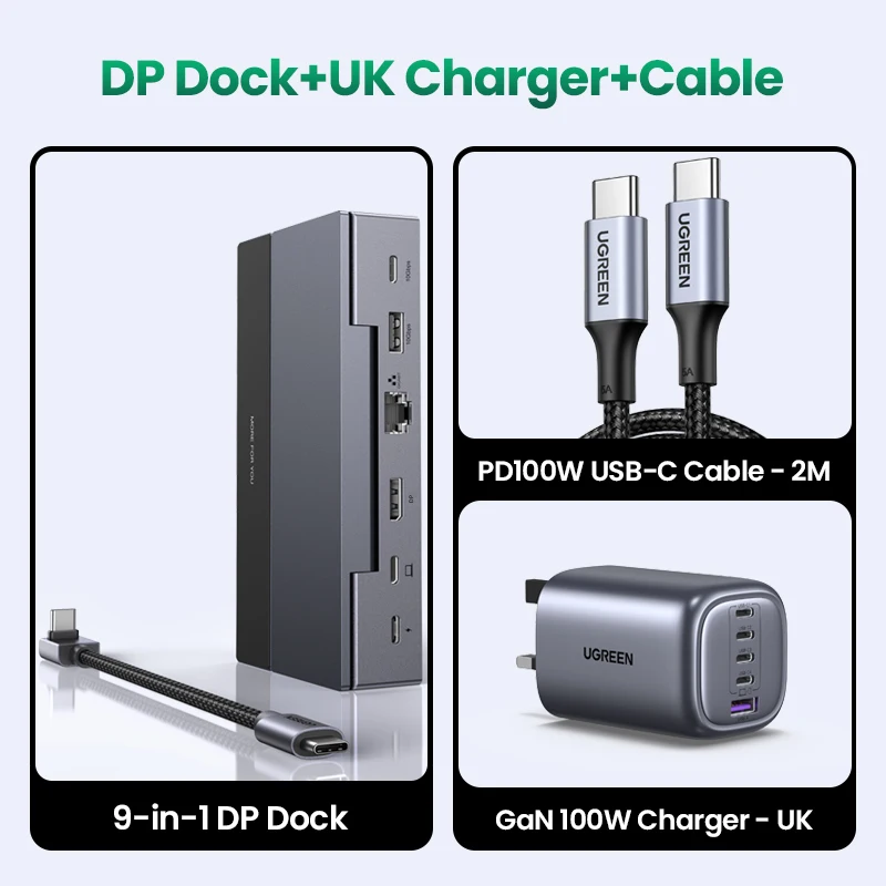 UGREEN Steam Deck Dock 9-in-1 USB-C Hub