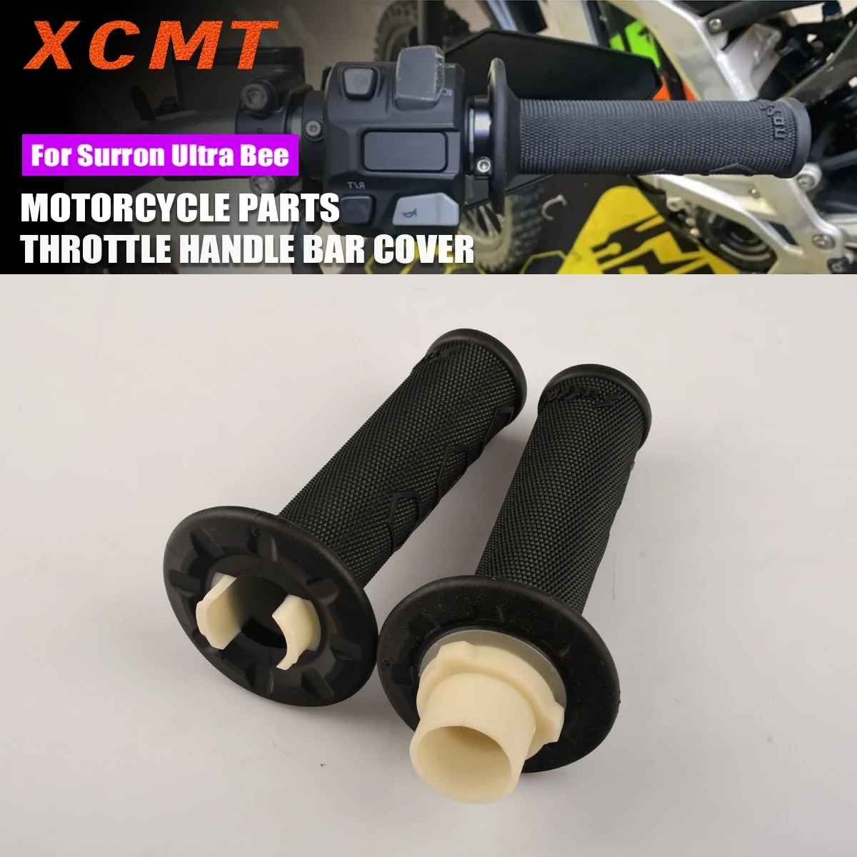 Poignée d'accélérateur électronique OEM 23mm, accessoires de moto pour sur-ron Ultra Bee, couvercle de barre de poignée d'accélérateur de moto électrique