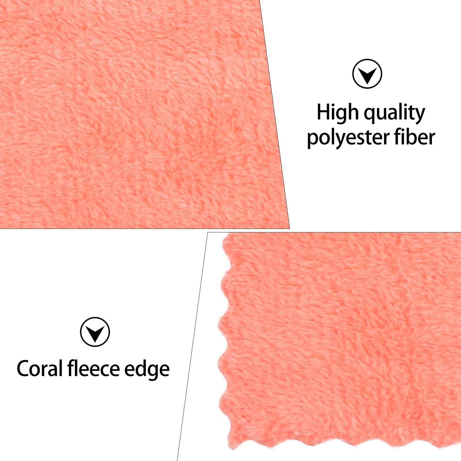 10 قطعة مناشف أطفال من الصوف المرجاني مادة ممتازة ناعمة قابلة للتنفس سريعة الجفاف مناشف حمام للأطفال حديثي الولادة قابلة لإعادة الاستخدام