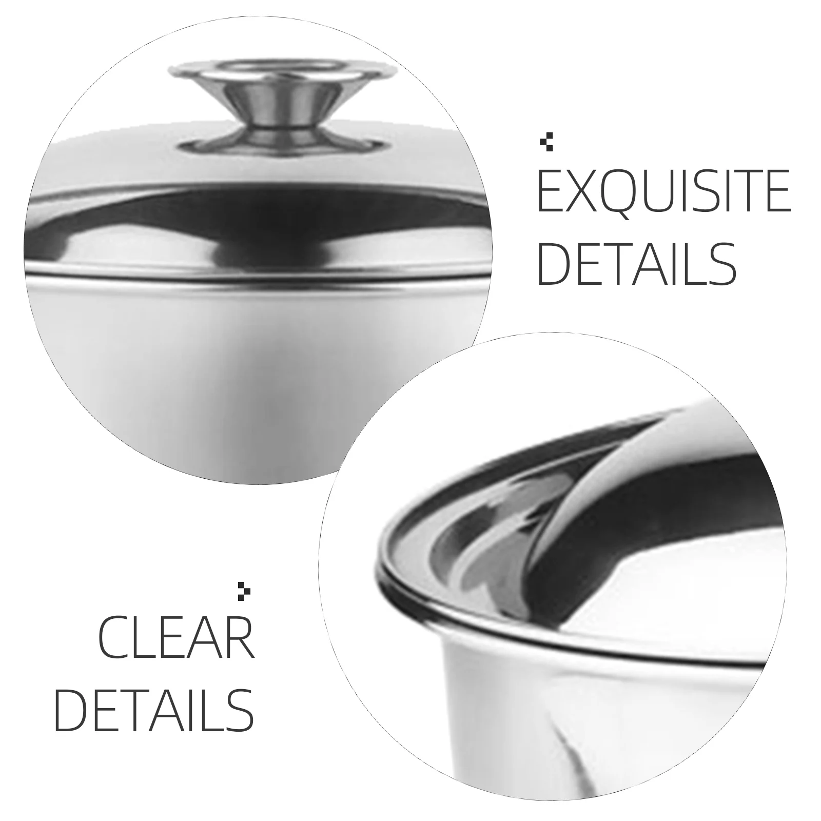 

Stainless Steel Soup Pot for Home Use Large Capacity Lidded Stock Pot Heat Resistant Cooking Vessel for Stewing Soup Kitchen