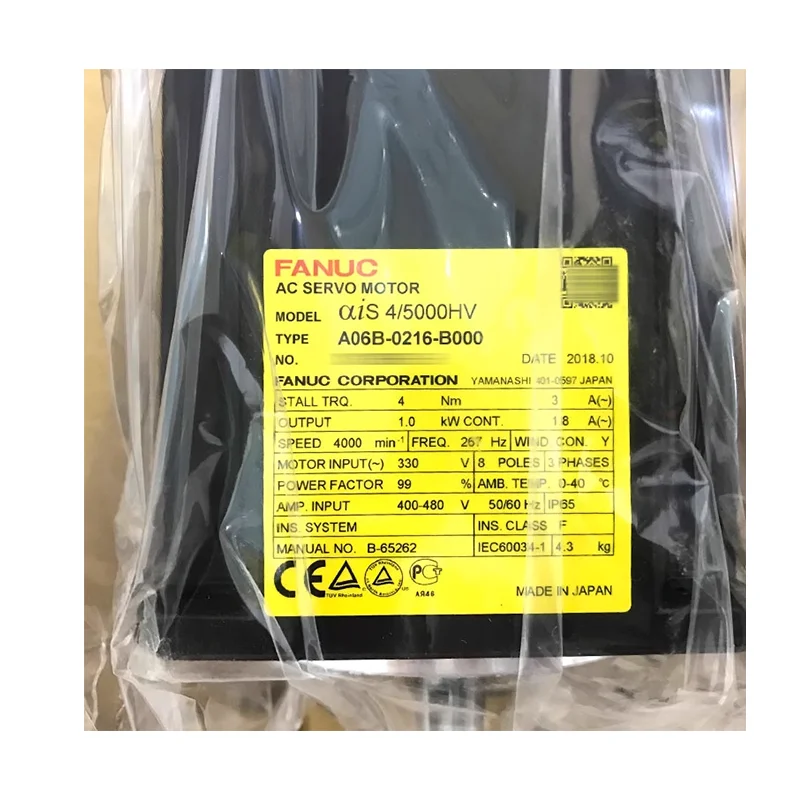 A06B-0216-B000 neuve Fanuc Garantie Moteur 12 mois