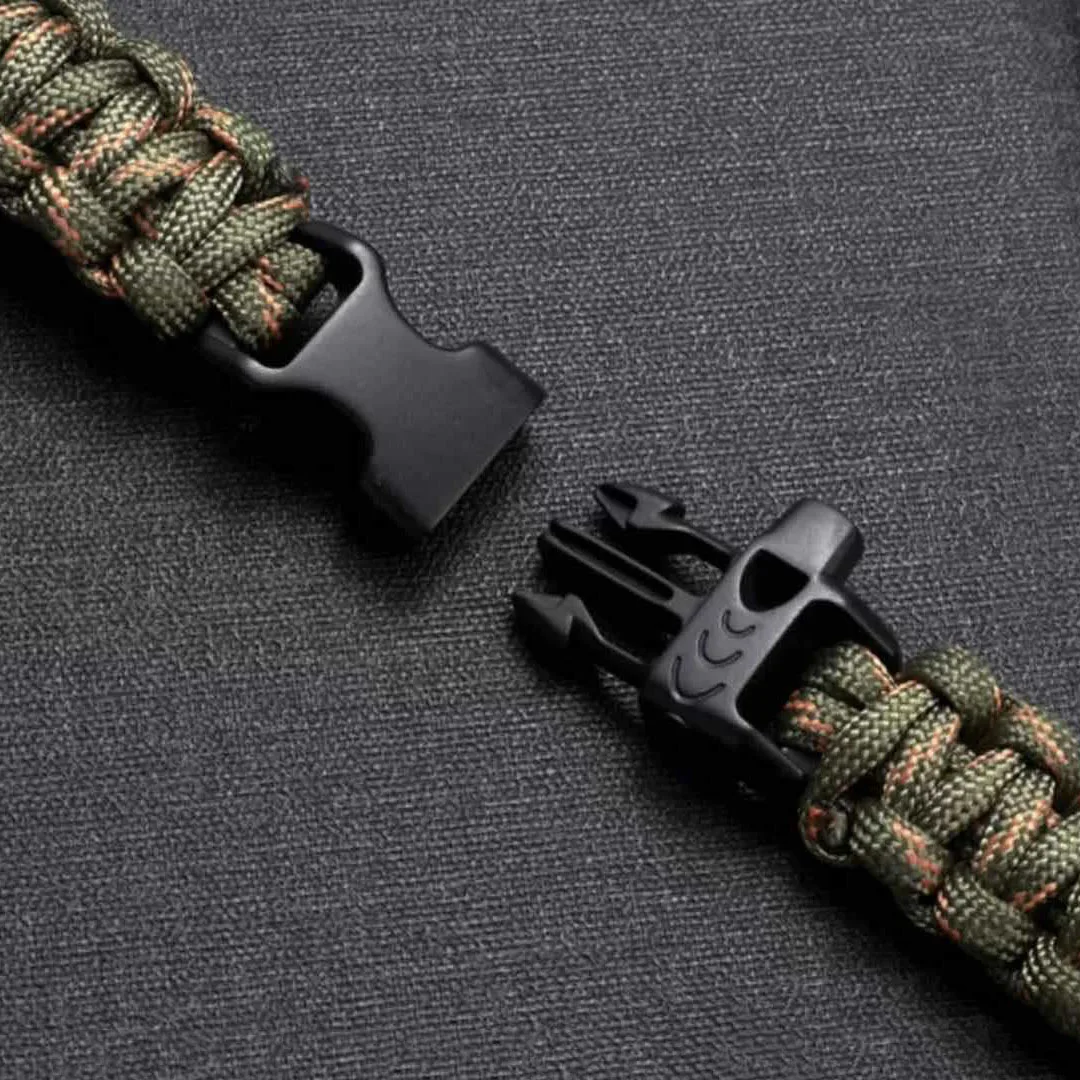 22mm Adjustable Braided Nylon Strap for Samsung Galaxy Watch3 45mm Watch 46mm Gear S3 Bracelet Outdoor Paracord Sport Watch Band