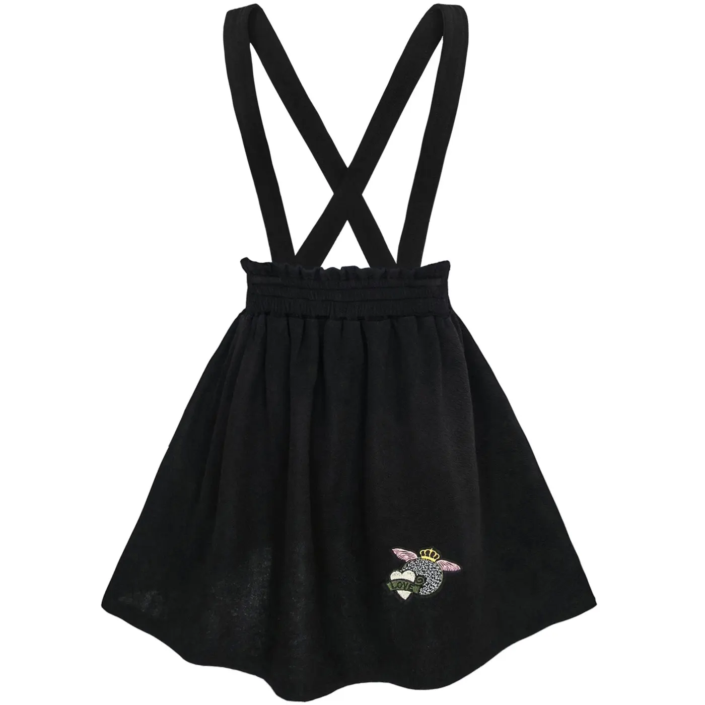 Girls Dress Suspender Skirt School Uniform