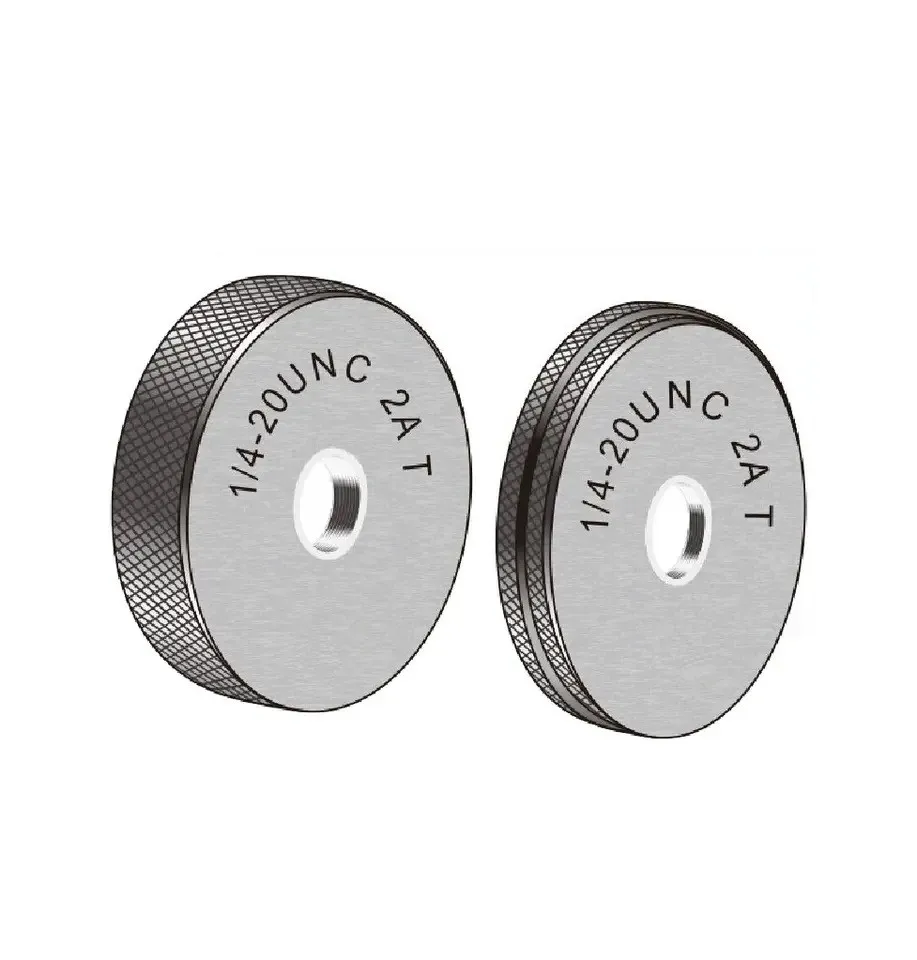 3A  American standard gauge tools thread ring gauge 6-32UNC 1/4 5/16 3/8 9/16 3/4 1/2 UNF UN GO NOGO Thread gauges