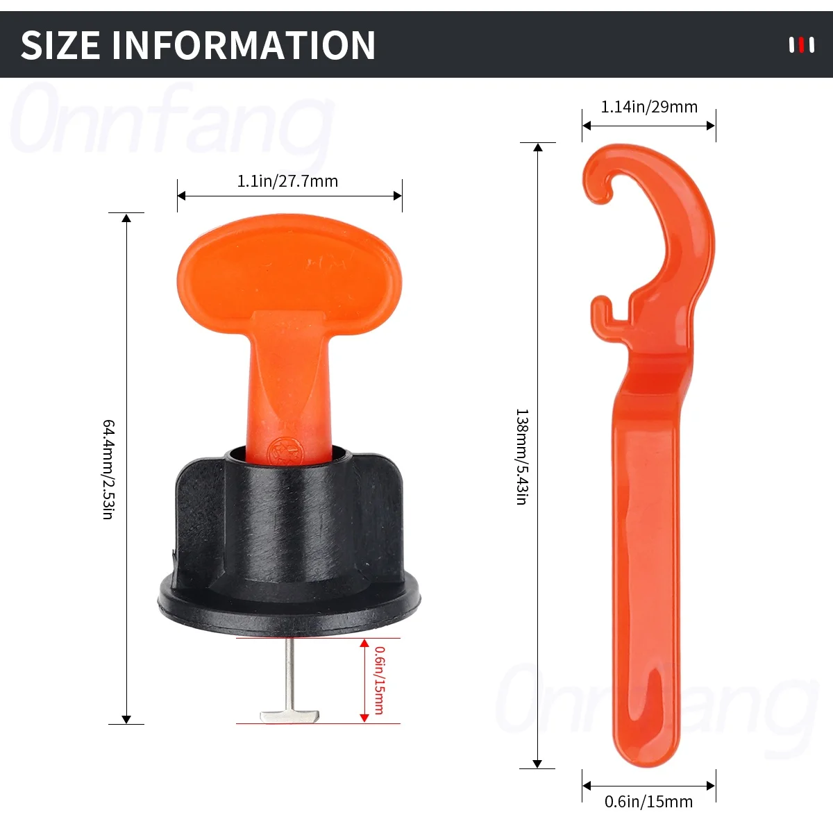 50/100pcs Tile Leveling System Level Tile Spacer Wall Leveler Wedges Spacers Flooring Reusable Wall Tile Carrelage Leveling