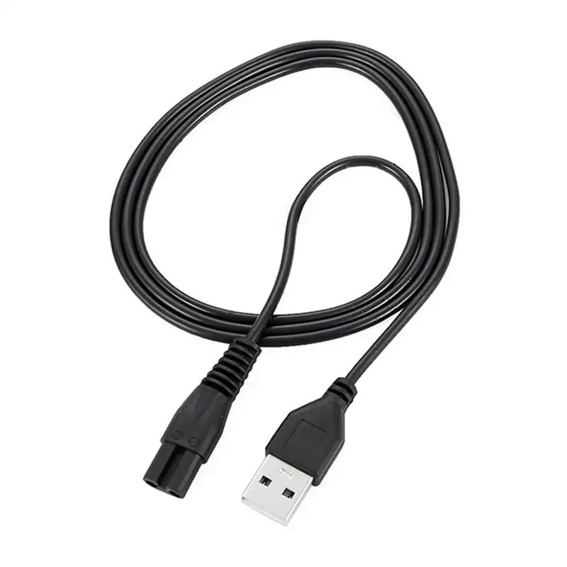 USB Razor Cord Charger Cable Compatible With Meridian Grooming Electric Razor Trimmer Replacement Charging Cable Power Cord