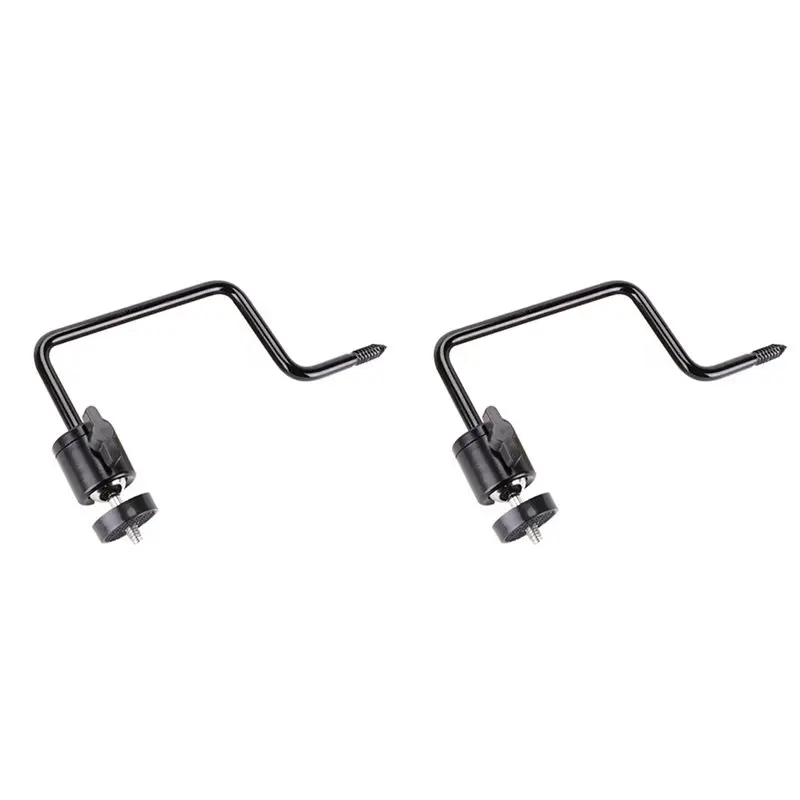 

【SURPISE】2X Крепление для камеры наблюдения M5 1/4 дюйма, регулируемый винт для крепления на дерево, для солнечных панелей и ночного видения