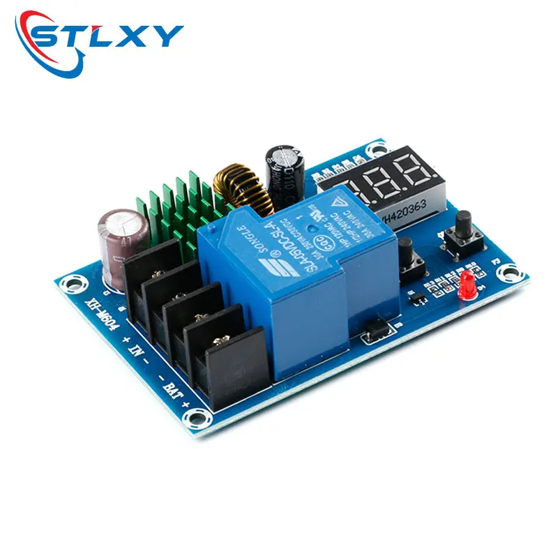 XH-M604 Battery Charger Control Module DC 6-60V Storage Lithium Battery Charging Control Switch Protection Board