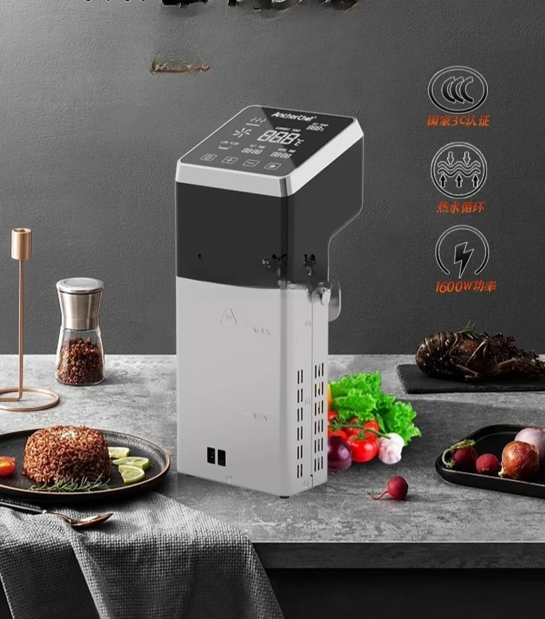 

Commercial low temperature slow cooker high power precise temperature control 1600W hotel restaurant