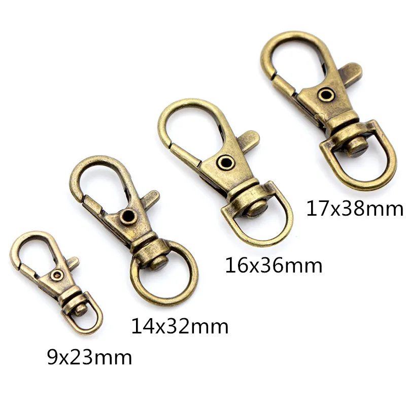 10pcs Lobster Clasp Hooks for Necklace & Bracelet Chain DIY