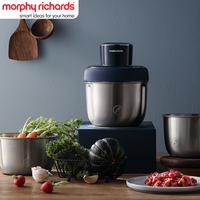 Morphy Richards Electric Meat Grinder Vegetable Chopper For Home Kitchen Fast Chooping Grinder With 3 Bowls MR9401A