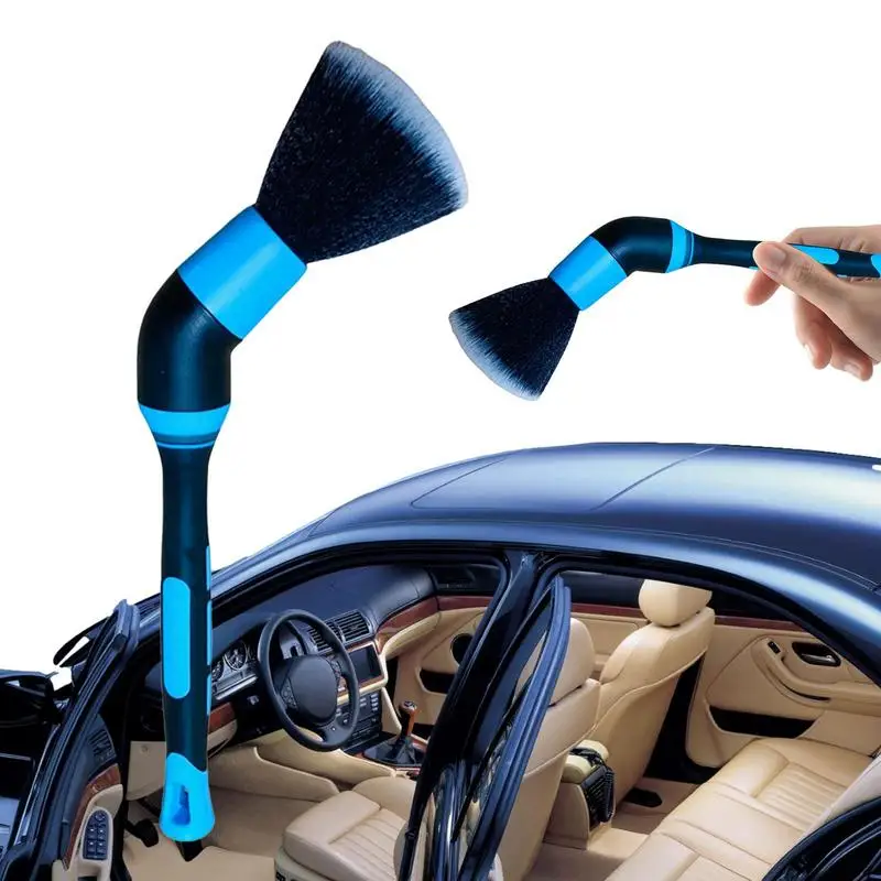 

Interior Car Cleaning Brush Automotive Detail Dusting Brush Car Interior Cleaning Supplies For RV Convertible Car Motorcycle