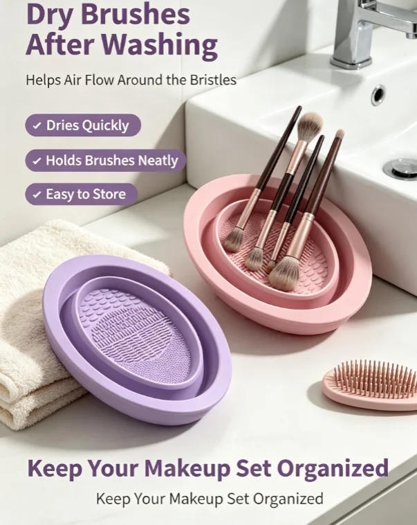Tigela Dobrável de Silicone pa - Beauty Makeup Sponge avaliação e preço