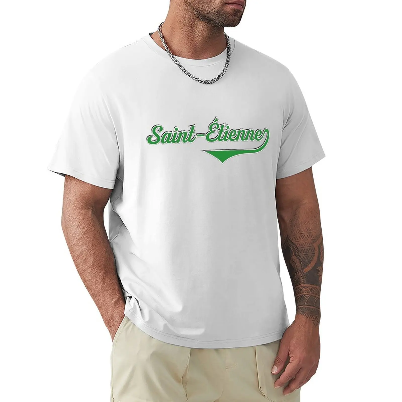 

Saint-Etienne - Saint Etienne - France - Vintage Sports Typography T-Shirt plus sizes korean fashion mens graphic t-shirts anime