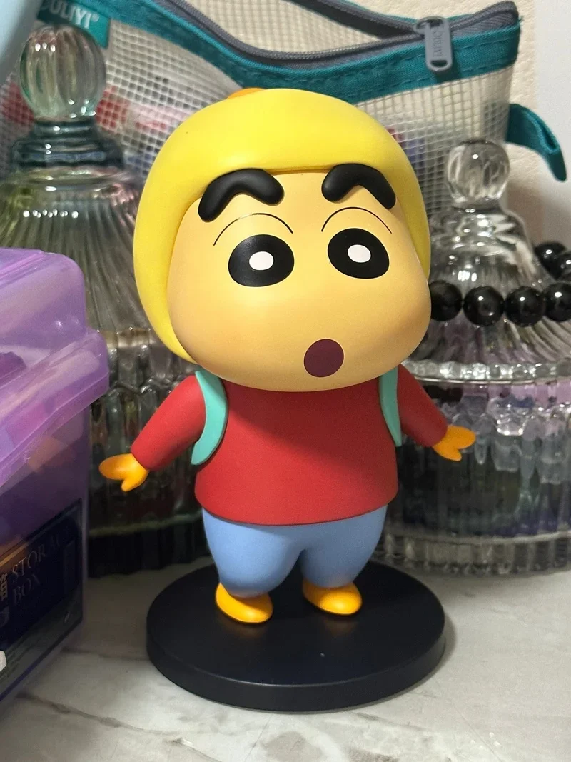 2024 New 14cm Crayon Shin-Chan Cos Limited Edition Shopping New Trendy Play Big Handmade Decoration Children'S Surprise Gift