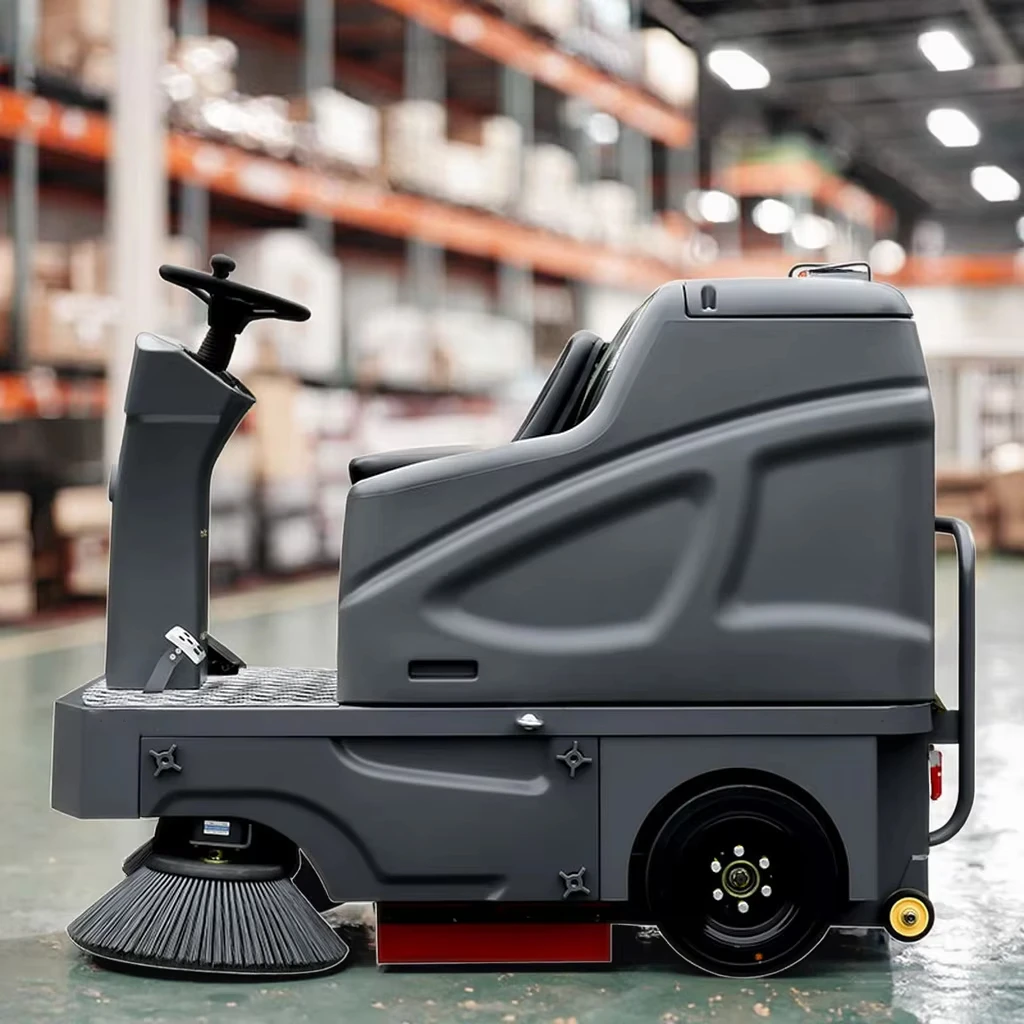 Large water tank & long battery life for full-area one-pass cleaning