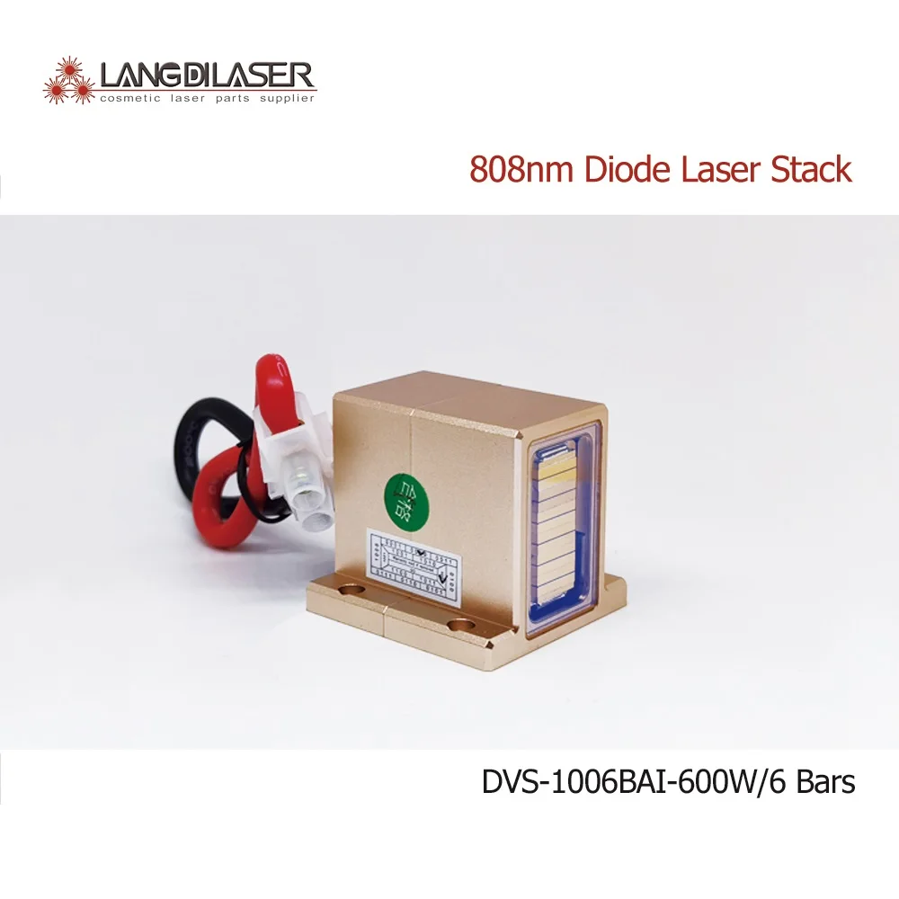 DVS-1006BAI As 600W / 808nm Diode Laser Stack / Each Import Bar Power : 100W / Total 6 Bars / Warranty 10 Millions