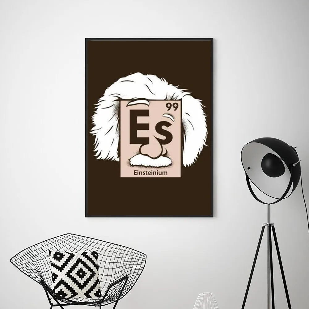 FUNNY E-EINSTEIN INTERESTING  Poster Prints Wall Pictures Living Room Home Decoration