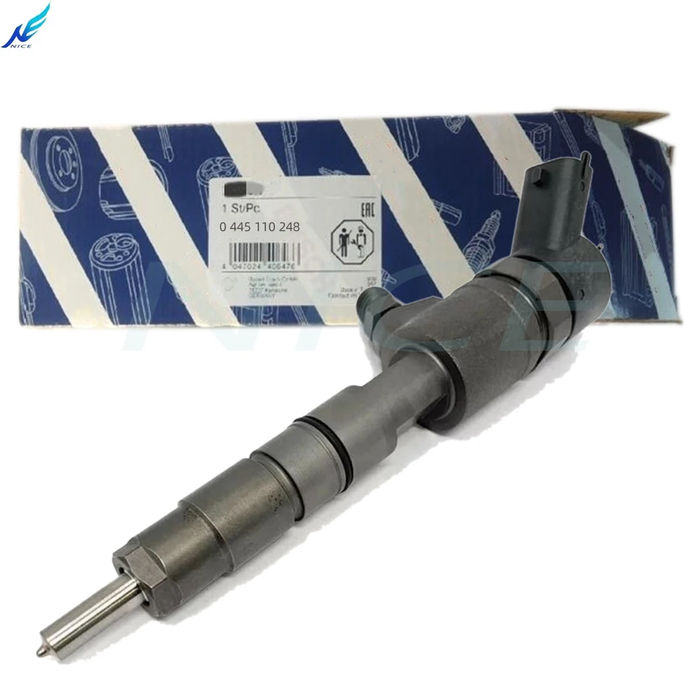 Boschh OEM 0445110248 Common Rail Fuel Injector For Fia-t Ivec-o 3.0