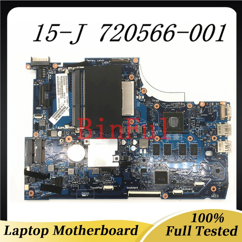 

720566-501 720566-001 720566-601 For HP Envy 15-J 15T-J Laptop Motherboard 740M/2G HM87 6050A2548101-MB-A02 100% Full Tested OK