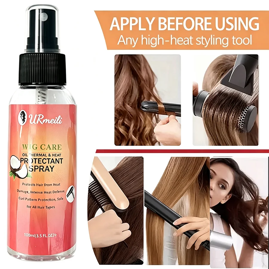 100ml Coconut Oil Heat Protect - огляд і ціна Heat Protectant Spray