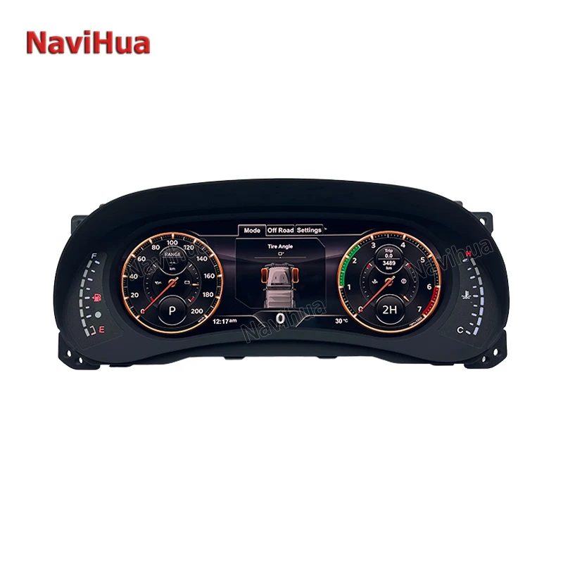 Navihua Digital Speed Meter For Jeep Wrangler 2011-2017 Cockpit LCD Auto Virtual Instrument Cluster Digital Dashboard