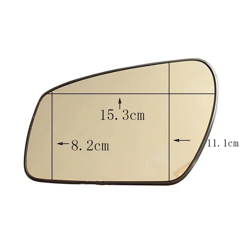 

Auto Wide Angle Heated Blind Spot Warning Wing Rear Mirror Glass For Ford Focus 2005-2013