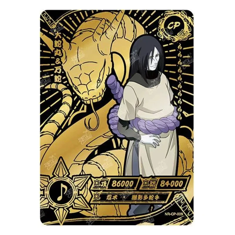 Kayou CP Card 1~10 Series Naruto Hatake Kakashi Namikaze Minato Christmas Birthday Gift Game Toys Rare Bronzing Collection Card