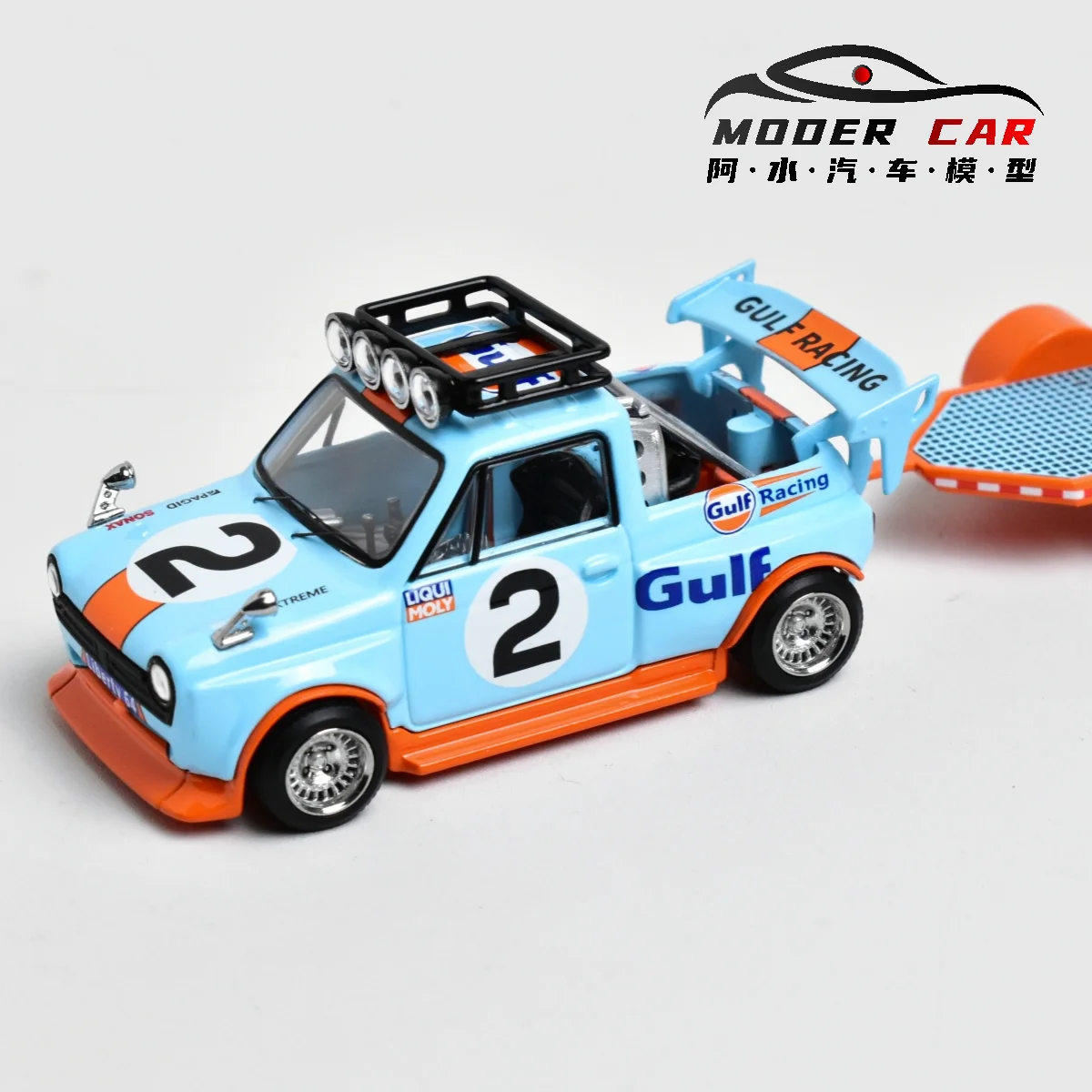 Liberty64 1:64 Giftable Wide body pick-up truck souvenir gegoten modelauto