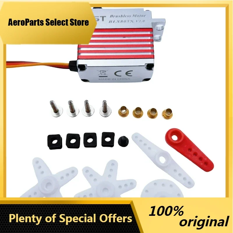 AParts Original KST BLS805X HV 7.5Kgf.cm 0.039 Seconds All-metal High-quality Brushless Tail Servo Suitable For Heli 550-700