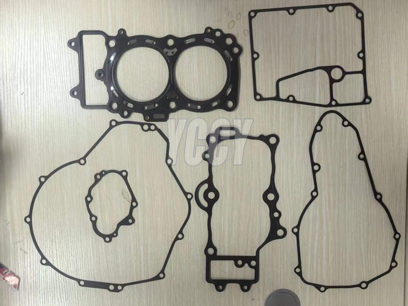

TOP Motorcycle Gasket Kit Engine Accessories Clutch Magneto Cylinder Head Gasket Kit For CFMOTO CF650 CF 650 Head Gasket Paper