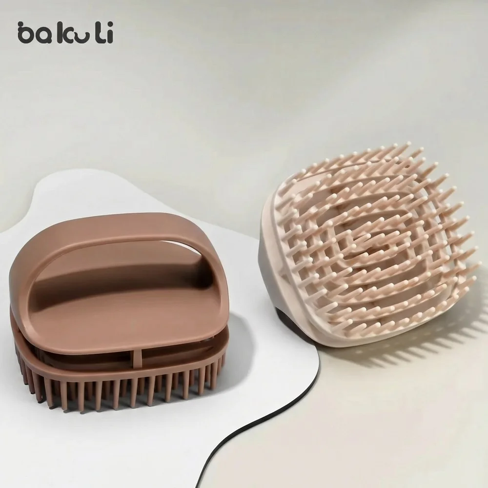 BAKULI Hair Washing Massage Comb, Lazy Scalp Clean Brush for Men Women, Scalp Itch Relief Tool C2612