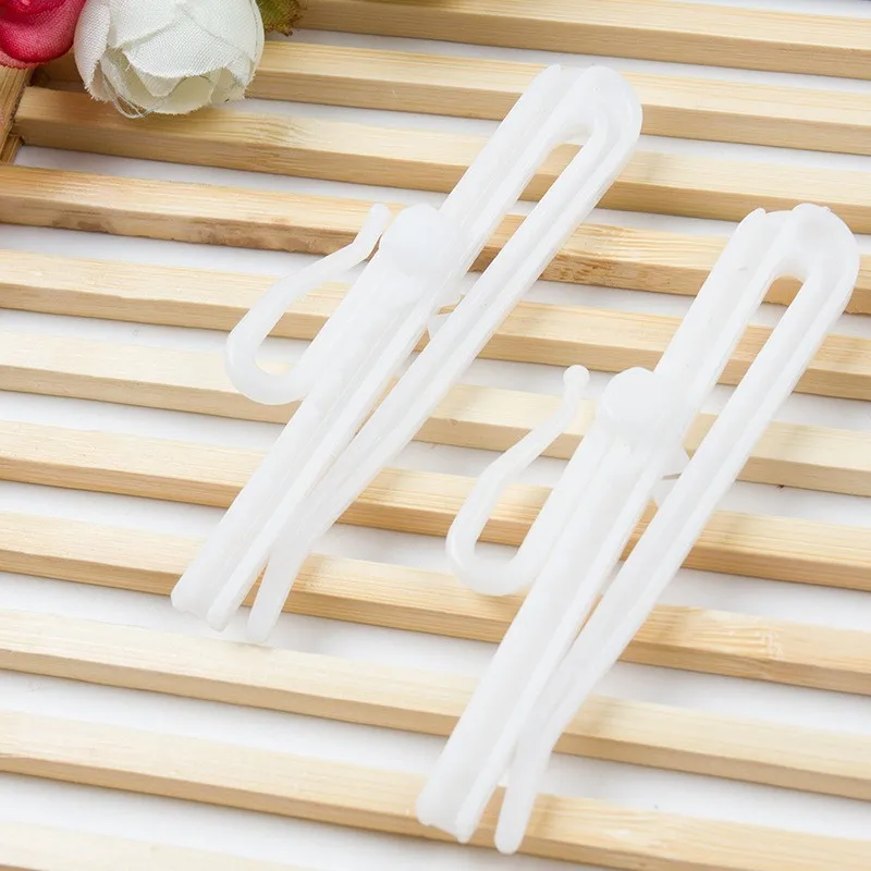 90 pcs 7cm Adjustable Curtain Hooks, Adjustable Height Design and Strong Load Support, ideal for Living Room Curtains