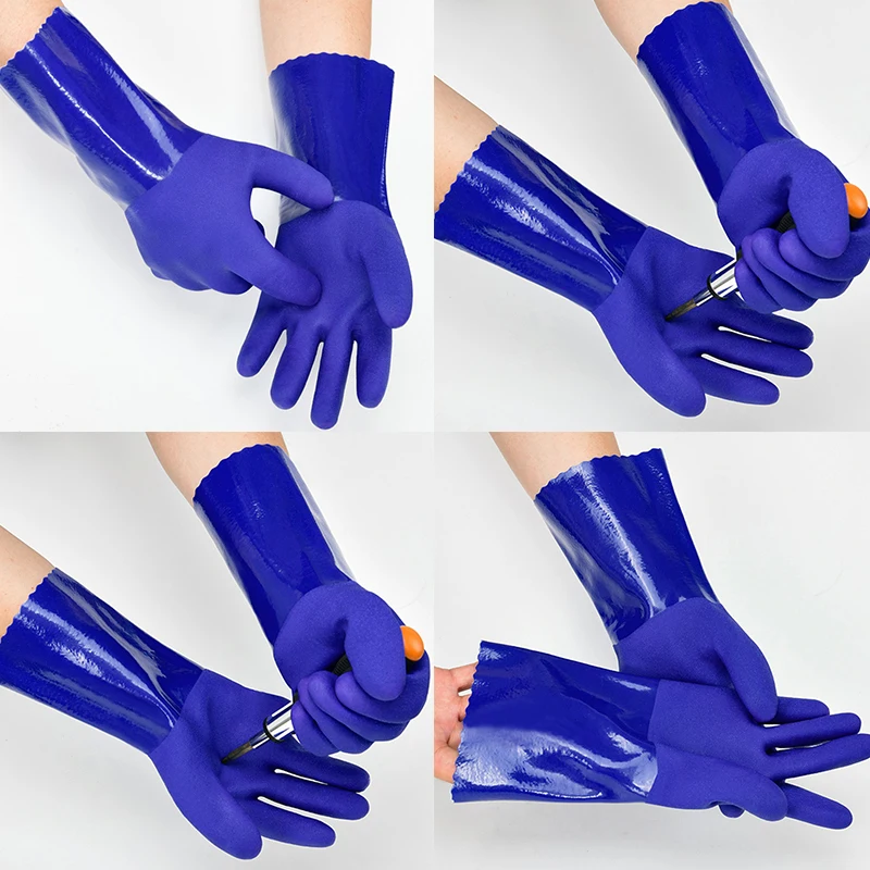 Rubber Household Gloves – Cotton Lined Dishwasher Gloves