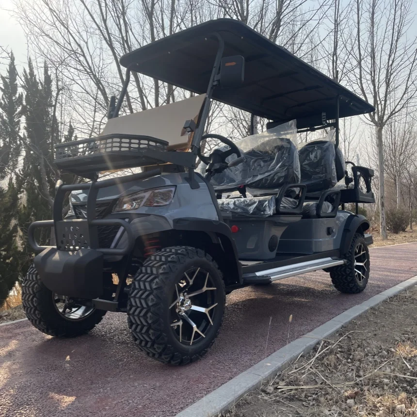 Customized Professional Design Electric Supplier Electric Golf Cart Lead-Acid Battery And Lithium Battery Optional Golf Cart