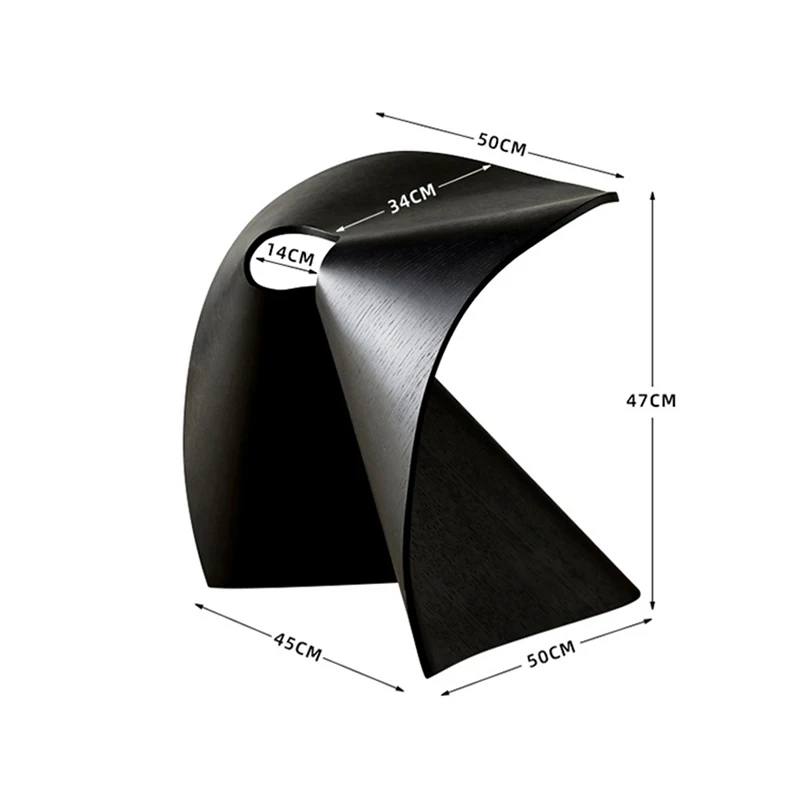 بسيطة مقعد خشبي متين المنزل تكويم تصميم الطعام كرسي المنزل غير النظامية البراز الإبداعية مقعد صغير كرسي غرفة الشاي 2025 الساخن